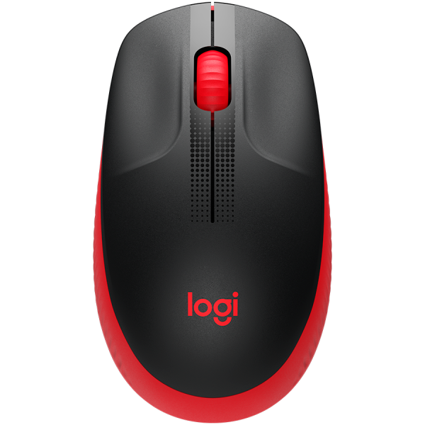 MOUSE USB OPTICAL WRL M190/RED 910-005908 LOGITECH