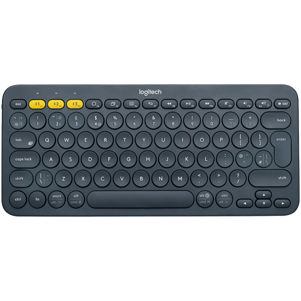 KEYBOARD BLUETH K380 RUS/DARK GREY 920-007584 LOGITECH
