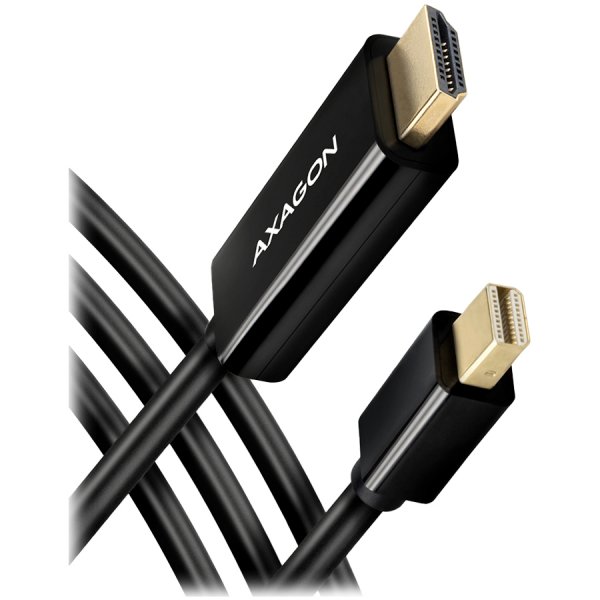 CABLE MINI DP TO HDMI 1.8M/RVDM-HI14C2 AXAGON