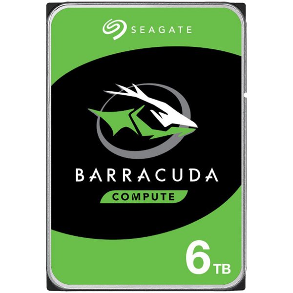 HDD|SEAGATE|Barracuda|6TB|SATA 3.0|256 MB|5400 rpm|Discs/Heads 3/6|3,5"|ST6000DM003
