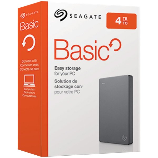 External HDD|SEAGATE|Basic|4TB|USB 3.0|STJL4000400