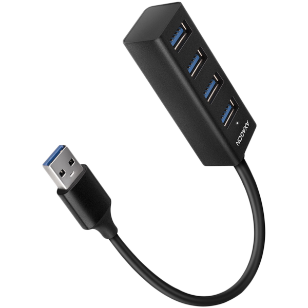 I/O HUB USB3.2 4PORT MINI/1.2M HUE-M1AL AXAGON