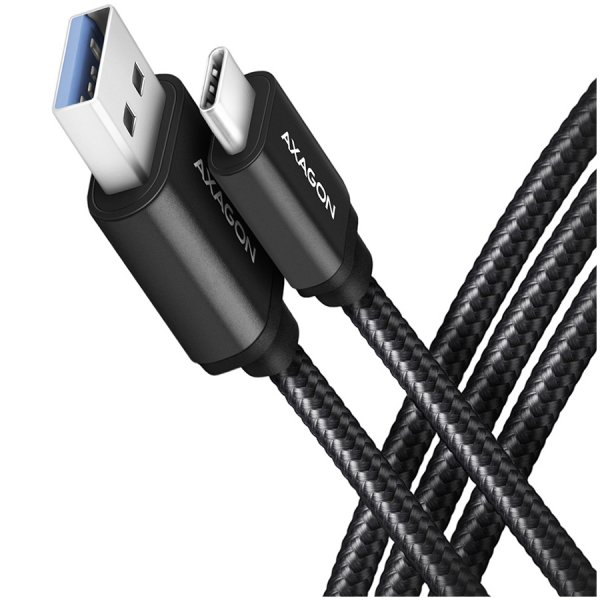 CABLE USB-C TO USB3.2 1.5M/BLACK BUCM3-AM15AB AXAGON