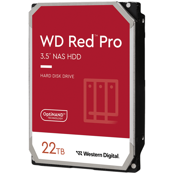 HDD|WESTERN DIGITAL|Red Pro|22TB|SATA|512 MB|7200 rpm|3,5"|WD221KFGX