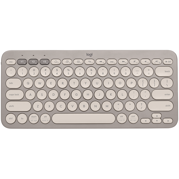 LOGITECH K380 Multi-Device Bluetooth Keyboard - SAND - US INT'L