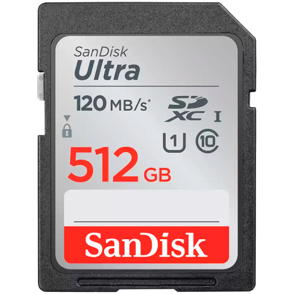 MEMORY SDXC 512GB UHS-I/SDSDUNC-512G-GN6IN SANDISK