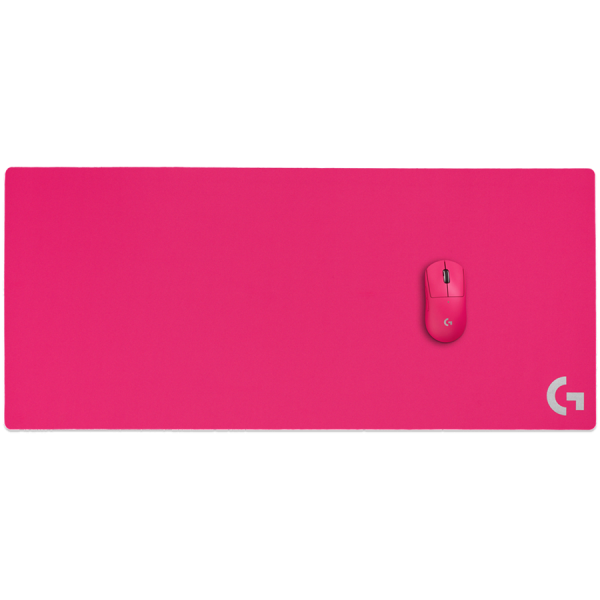 LOGITECH G840 XL Cloth Gaming Mouse Pad - MAGENTA - EER2