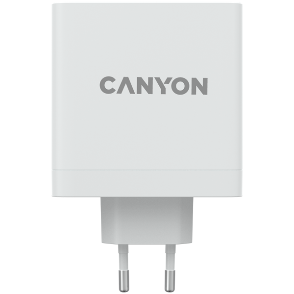 CANYON H-140-01, Wall charger with 1USB-A, 2 USB-C. Input:100-240V~50/60Hz, 2.0A Max. USB-A Output: 5V /9V /12V/20V /28V Max Output Current:5.0A max