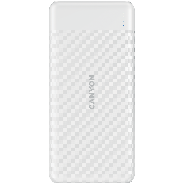 CANYON power bank PB-109 10000 mAh PD 18W QC 3.0 20W White