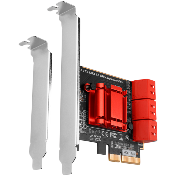 SSD ACC I/O CONTROLLER PCIE/6XSATA 6G PCES-SA6 AXAGON