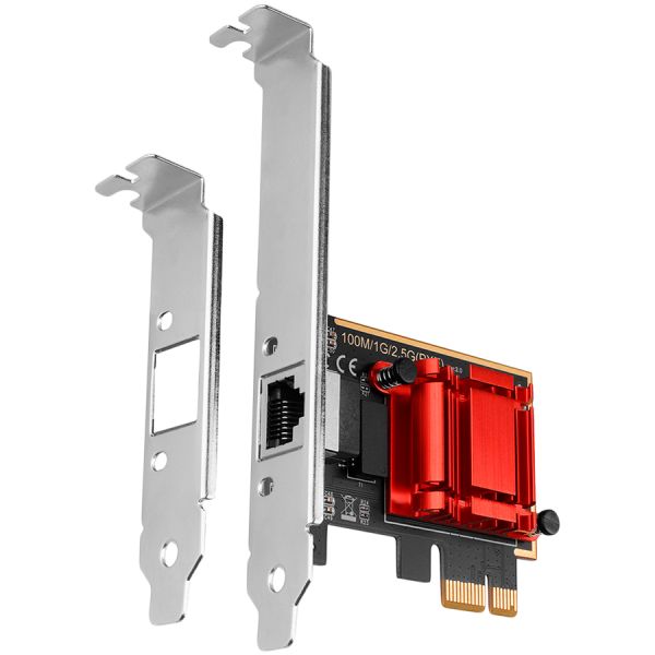 NET CARD PCIE 2.5GBE 1PORT/SP&LP PCEE-G25 AXAGON