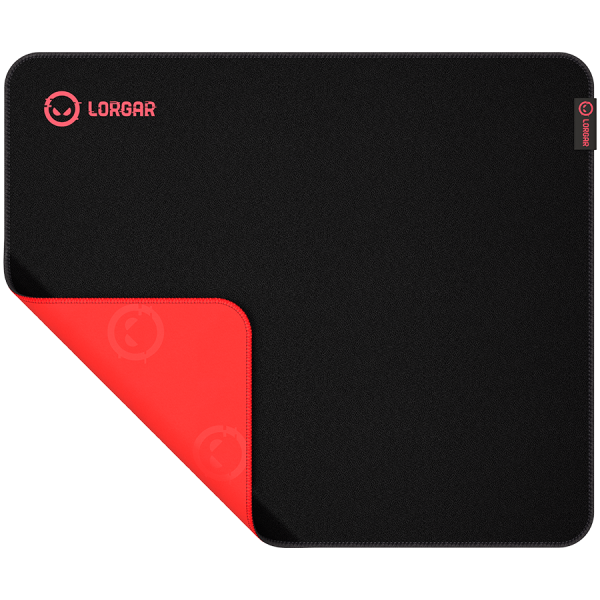 LORGAR Gaming Mouse Pad Main 325 Control Black/Red