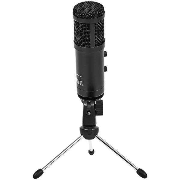 LORGAR Gaming Microphone Soner 313 USB Condenser Black