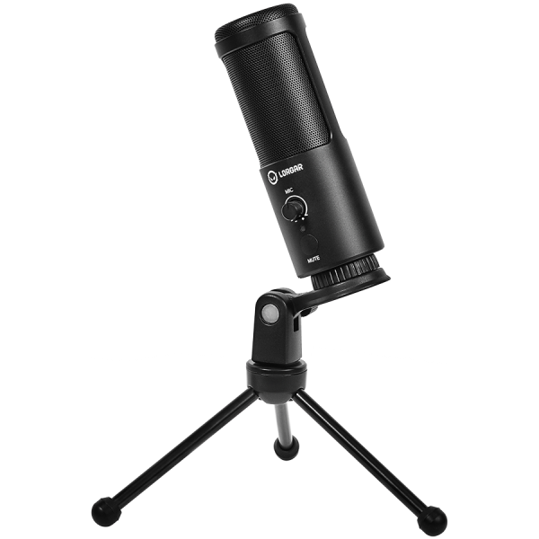 LORGAR Gaming Microphone Voicer 521 USB Condenser Black