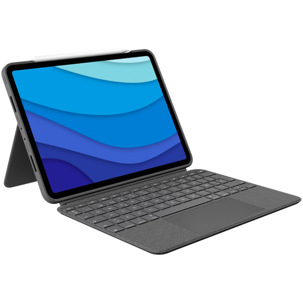 LOGITECH Combo Touch for iPad Pro 11-inch (1st, 2nd, 3rd and 4th gen) - GREY - UK - INTNL-973 - OTHERS