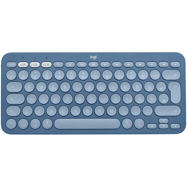 LOGITECH K380 for MAC Multi-Device Bluetooth Keyboard - BLUEBERRY - US INT'L