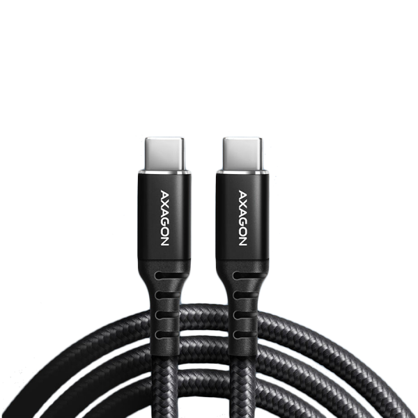 CABLE USB-C TO USB-C 3M 60W/HQ BLACK BUCM-CM30AB AXAGON