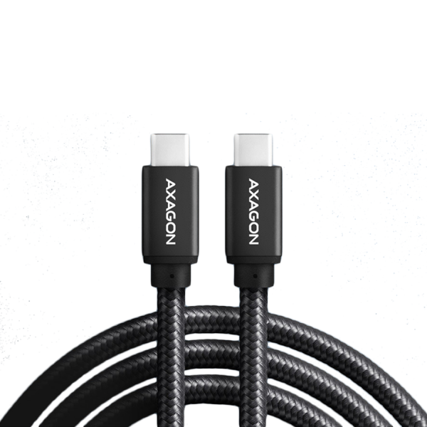 CABLE USB-C TO USB-C 3M 60W/BLACK BUCM3-CM30AB AXAGON