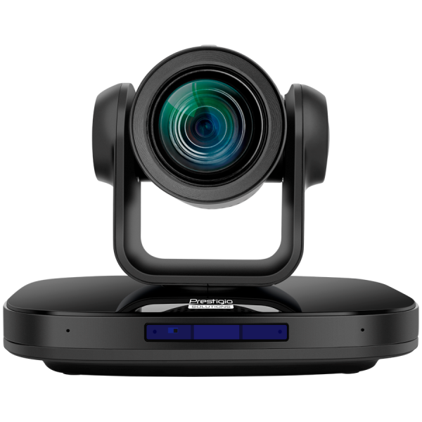 Prestigio Solutions Video Conferencing 4K PTZ Camera Alpha: 4K UHD, 8.4MP, PTZ, AI, No mic, PoE, Connection via HDMI 2.0, USB 3.0, RJ45 or 3G-SDI