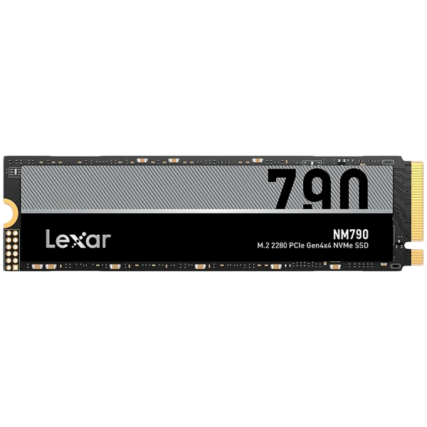 SSD|LEXAR|NM790|1TB|M.2|PCIe Gen4|NVMe|Write speed 6500 MBytes/sec|Read speed 7400 MBytes/sec|2.45mm|TBW 1000 TB|MTBF 1500000 hours|LNM790X001T-RNNNG