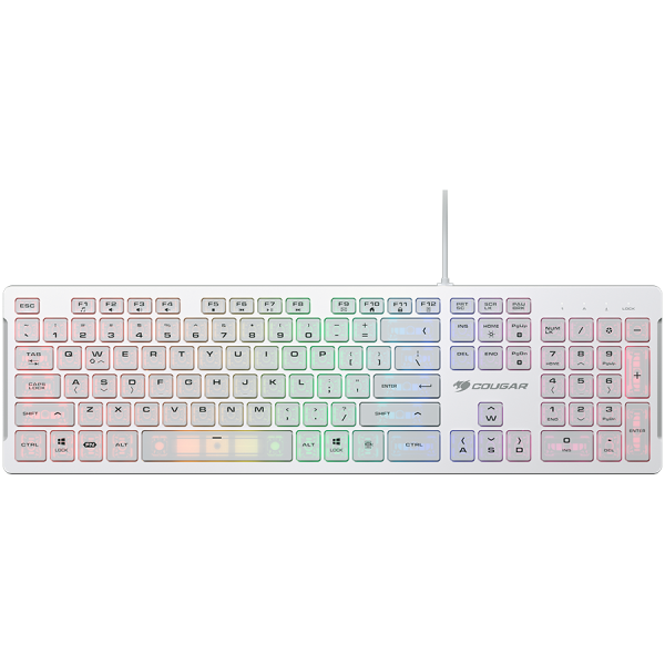 COUGAR VANTAR S Gaming Keyboard, White