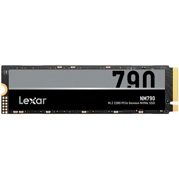 SSD|LEXAR|NM790|4TB|M.2|PCIe Gen4|NVMe|Write speed 6500 MBytes/sec|Read speed 7400 MBytes/sec|2.45mm|TBW 3000 TB|MTBF 1500000 hours|LNM790X004T-RNNNG