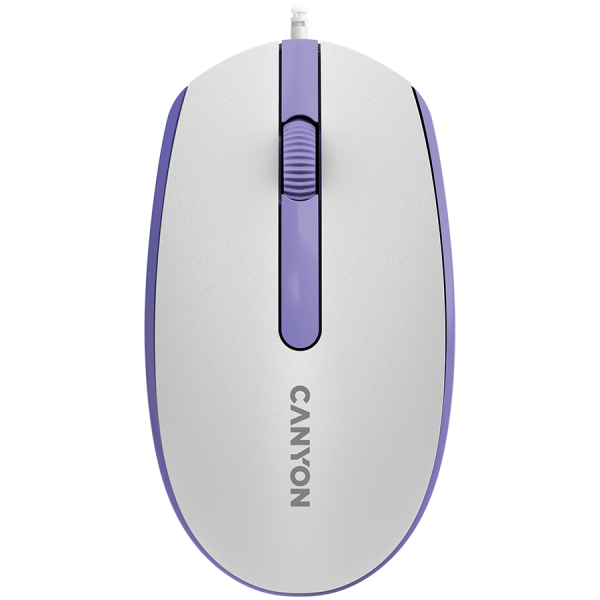 CANYON mouse M-10 Wired White Lavender