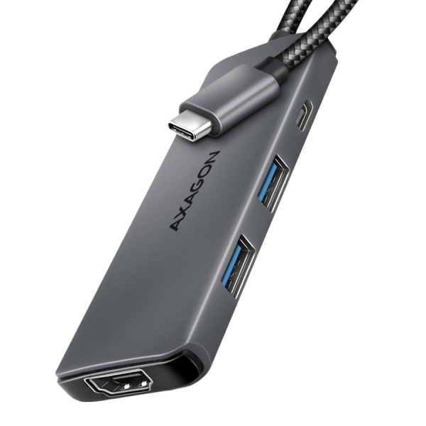 I/O HUB USB-C 5IN1 8K/0.15M HMC-5H8K AXAGON