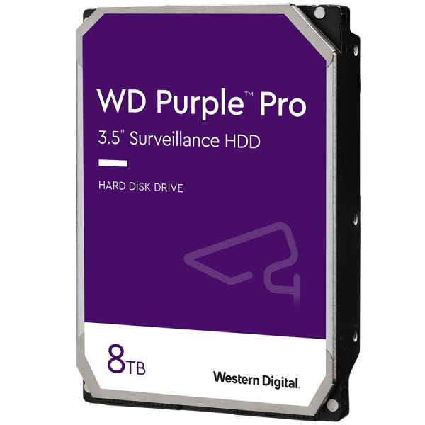 HDD|WESTERN DIGITAL|Purple| 8 TB|Serial ATA|7200 RPM|3.5 "|WD8002PURP