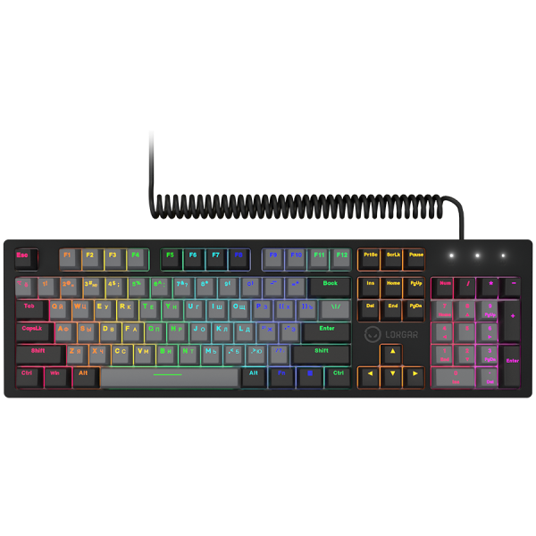 LORGAR Gaming Keyboard Azar 514 Wired Black RU