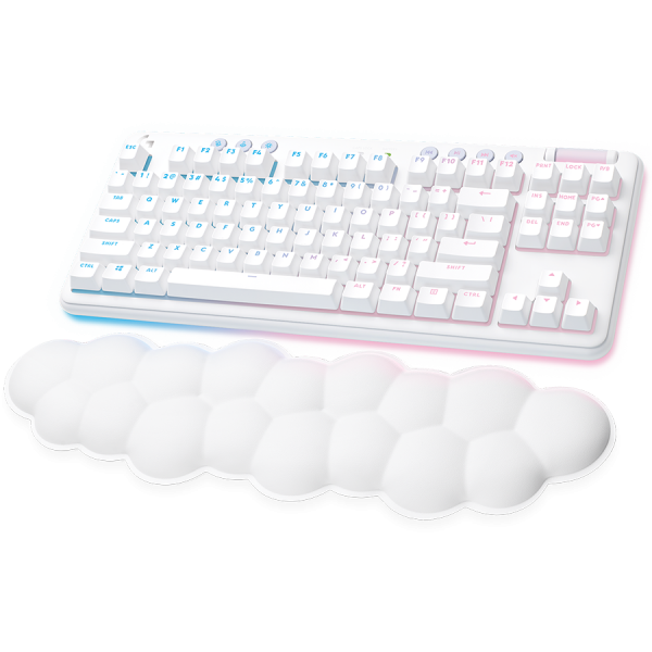 LOGITECH G715 TKL LIGHTSPEED RGB Wireless Gaming Keyboard - OFF WHITE - NORDIC - LINEAR