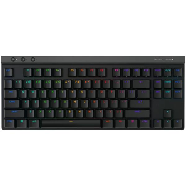 LOGITECH G515 TKL Gaming Keyboard - BLACK - US INT'L - 2.4GHZ/BT - EMEA28i-935 - TACTILE