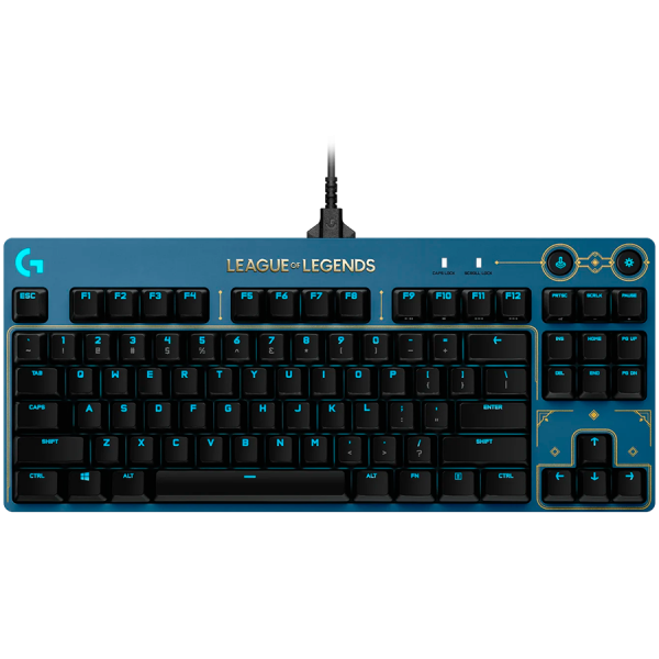 LOGITECH G PRO LOL Mechanical Keyboard - WAVE2 - USB - NORDIC - TACTILE SWITCH
