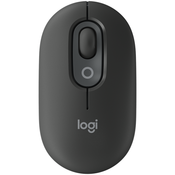 LOGITECH POP Mouse with emoji - GRAPHITE - BT - EMEA28i-935 - FY25,TERRA