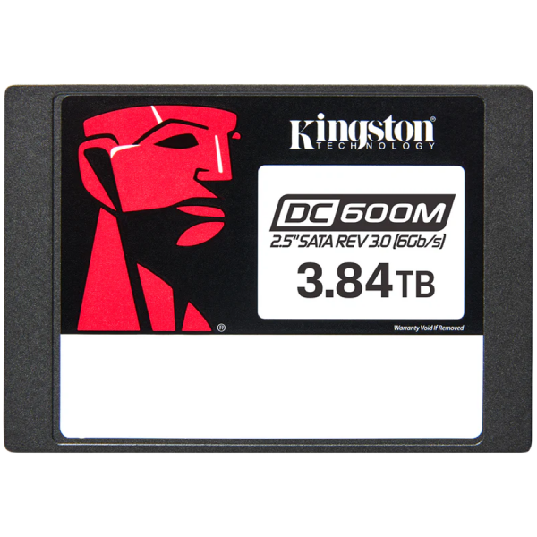 SSD|KINGSTON|7008xTBW rating|MTBF 2000000 h|Read speed 560 MB/s|Write speed 530 MB/s|Serial ATA III|2.5"|3840 GB|DC600M|SEDC600M/3840G