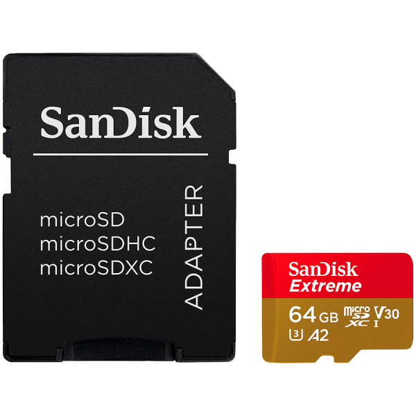 MEMORY MICRO SDXC 64GB UHS-I/W/A SDSQXAH-064G-GN6MA SANDISK