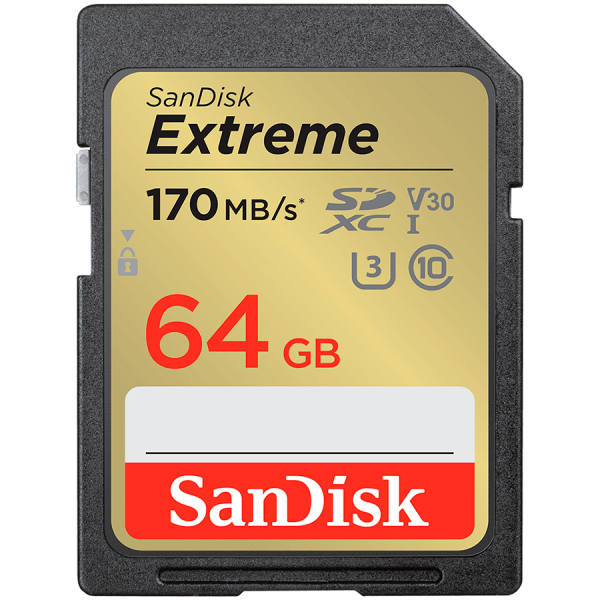 MEMORY SDXC 64GB UHS-1/SDSDXV2-064G-GNCIN SANDISK