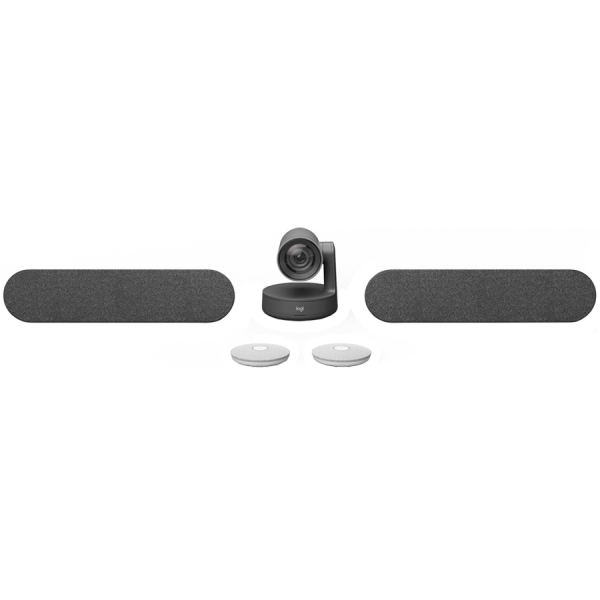 LOGITECH WEBCAM - Logitech Rally Plus Ultra-HD ConferenceCam - WHITE MICPOD - USB - PLUGC - DUAL SPEAKER EMEA