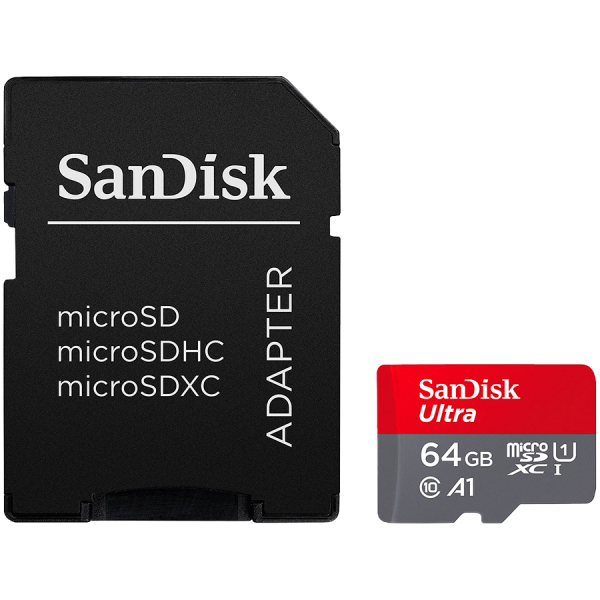 MEMORY MICRO SDHC 64GB UHS-I/SDSQUAB-064G-GN6IA SANDISK