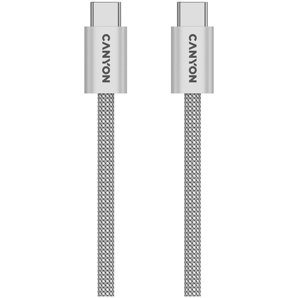 CANYON cable OnWire 60MG C-C 60W Magnet Braided 1m Light Grey