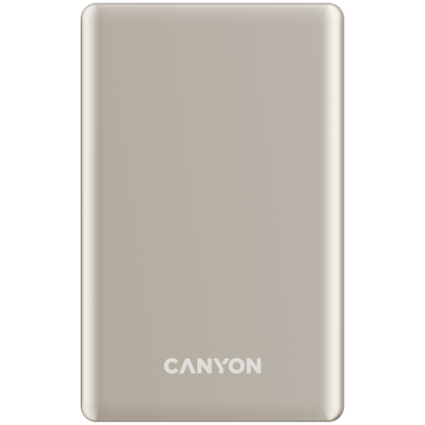 CANYON power bank OnPower 505 slim Magnetic 5000 mAh PD20W Beige