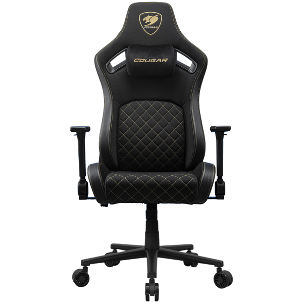 COUGAR DEFENSOR Gold F Gaming chair, Black Gold