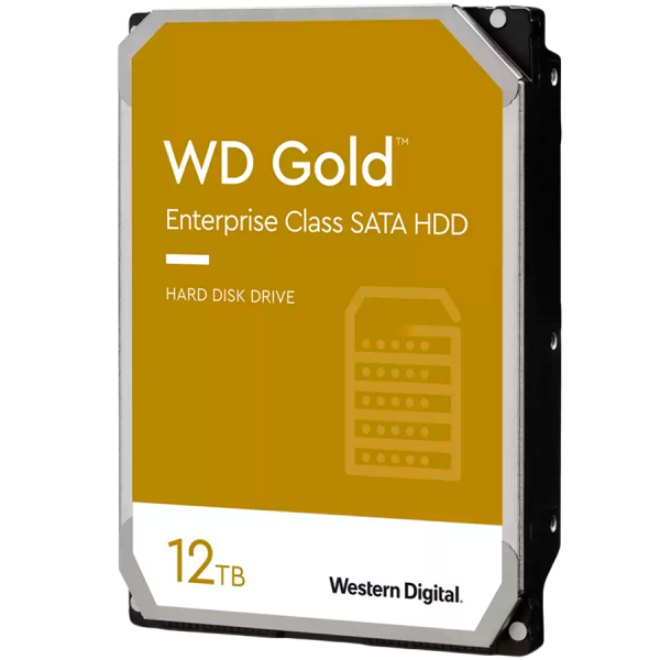 HDD|WESTERN DIGITAL|Serial ATA III|3.5 "|Buffer 512 MB|7200 RPM| 12 TB|Western Digital Gold 12TB (WD122KRYZ)|Gold|WD122KRYZ