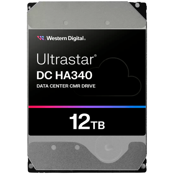 HDD Server WD/HGST ULTRASTAR DC HA340 (3.5’’, 12TB, 256MB, 7200RPM, SATA 6Gb/s, 512E SE NP3) SKU: 0B47063