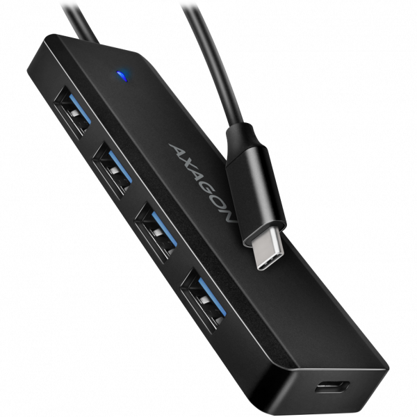 I/O HUB USB-C TRAVEL/0.19M HUE-C1C AXAGON