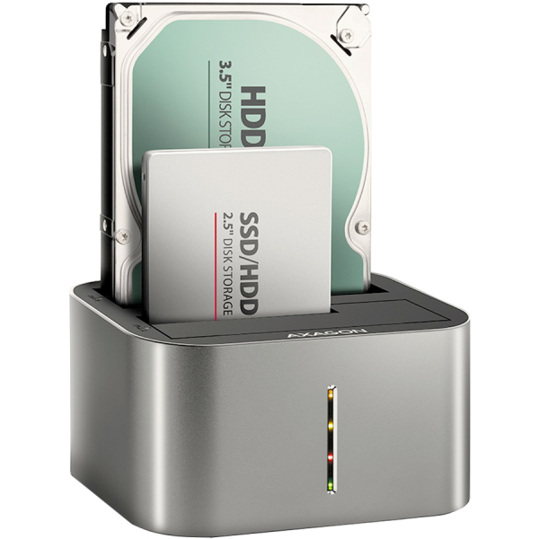 SSD ACC DOCK STATION USB-C/2.5"/3.5" SATA ADSA-DC AXAGON