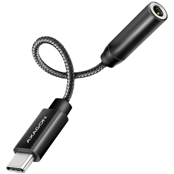 ADAPTER USB-C TO AUDIO 3.5MM/DAC 0.1M ADA-HC AXAGON
