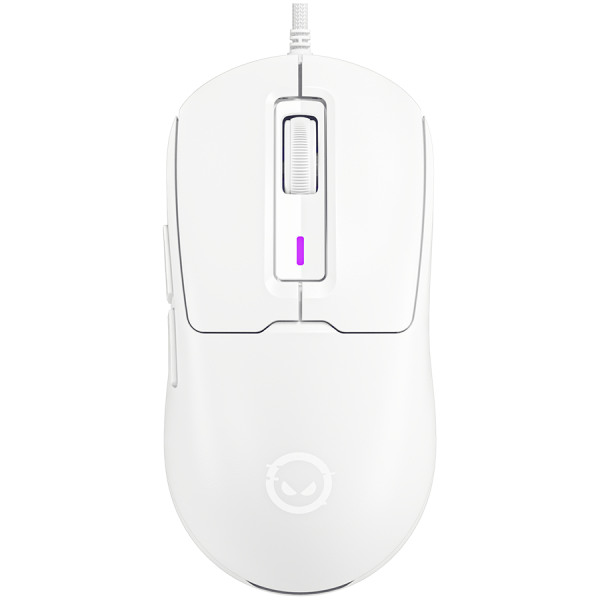 LORGAR Gaming Mouse MSA10 Advanced Wired PixArt 3311 White