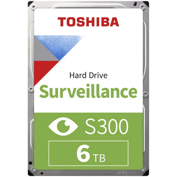 HDD|TOSHIBA|S300| 6 TB|Serial ATA|Buffer 256 MB|5400 RPM|3.5 "|HDWT860UZSVA