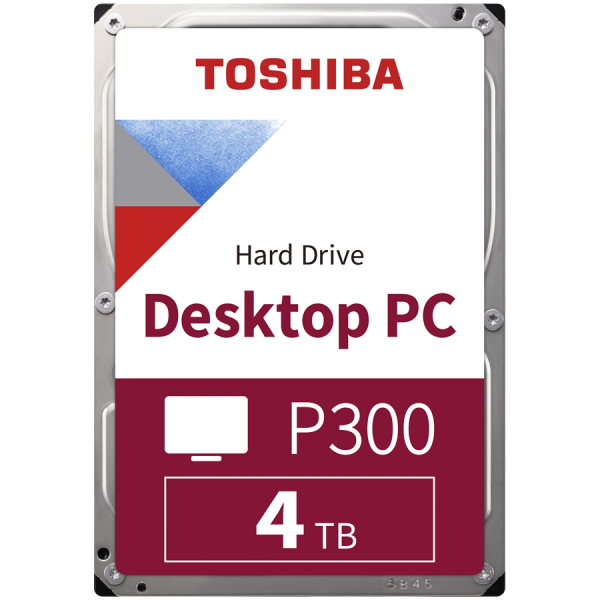 HDD Desktop TOSHIBA P300 4TB SMR, 3.5'', 128MB, 5400RPM, SATA